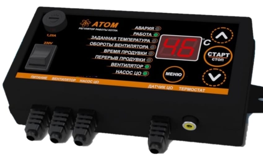 Контроллер микропроцессорный Regulator temperatury MSTths (цветной) контрол.2- насоса