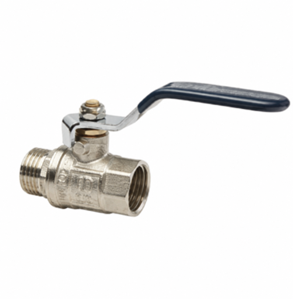 Кран шаровый (STA) 1/2"(15) PN25 син.ручка вн/нар