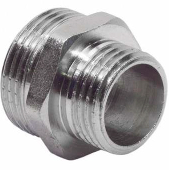 Ниппель переходной 3/4"М х 1"М -(20нар х 25нар) AQUALINK АК