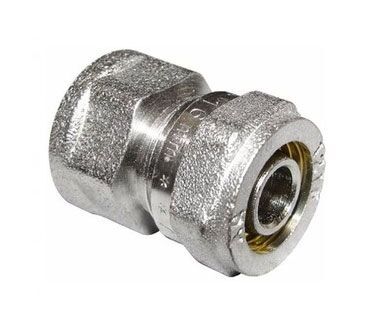 Переходник металлопластик цанга/гайка S20Х3/4 F(вн) (AQUALINK АК)