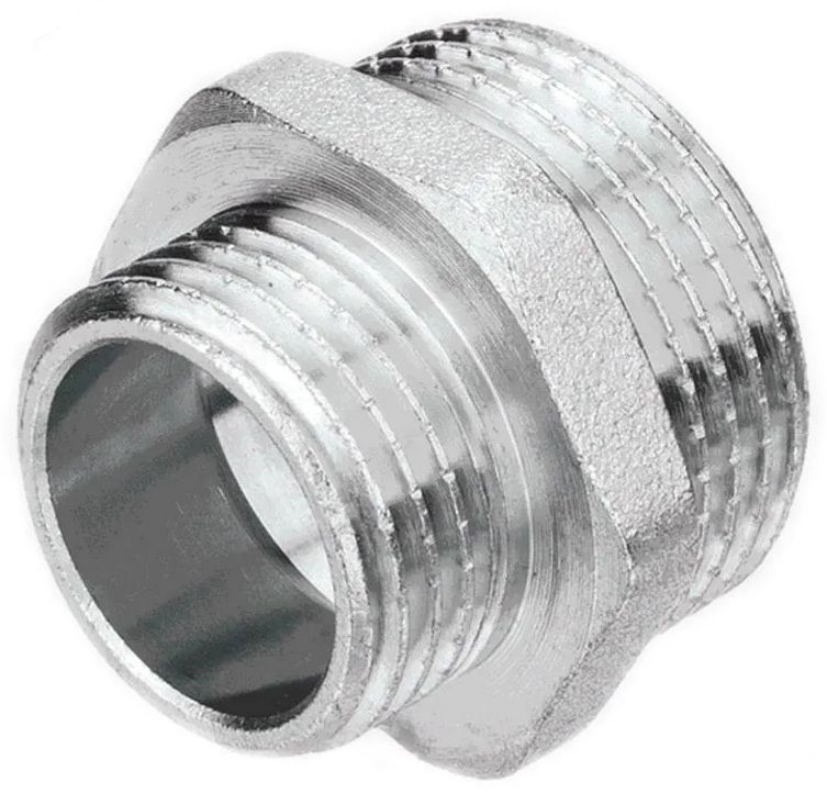 Ниппель переходной 1/2"М х 3/4"М - (15нар х 20нар) AQUALINK АК